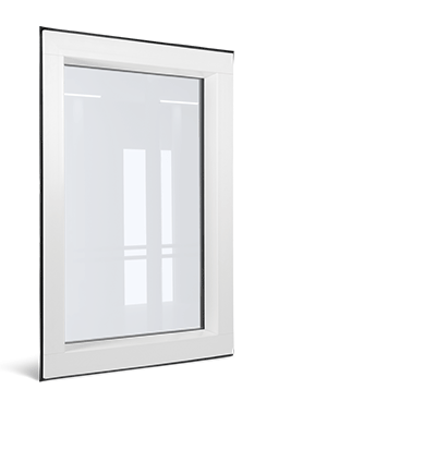 Vast glas